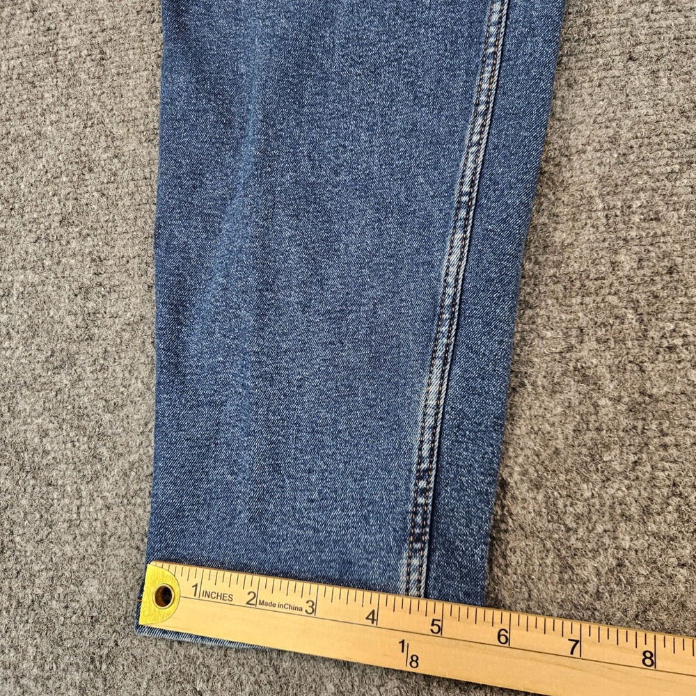 PIECES Mom HW ANK JNS High Waisted Ankle Jeans Blue Medium Wash XL 17102087 - Picture 2 of 14